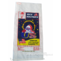 polypropylene woven bag for 10kg 15kg 20kg rice packing
